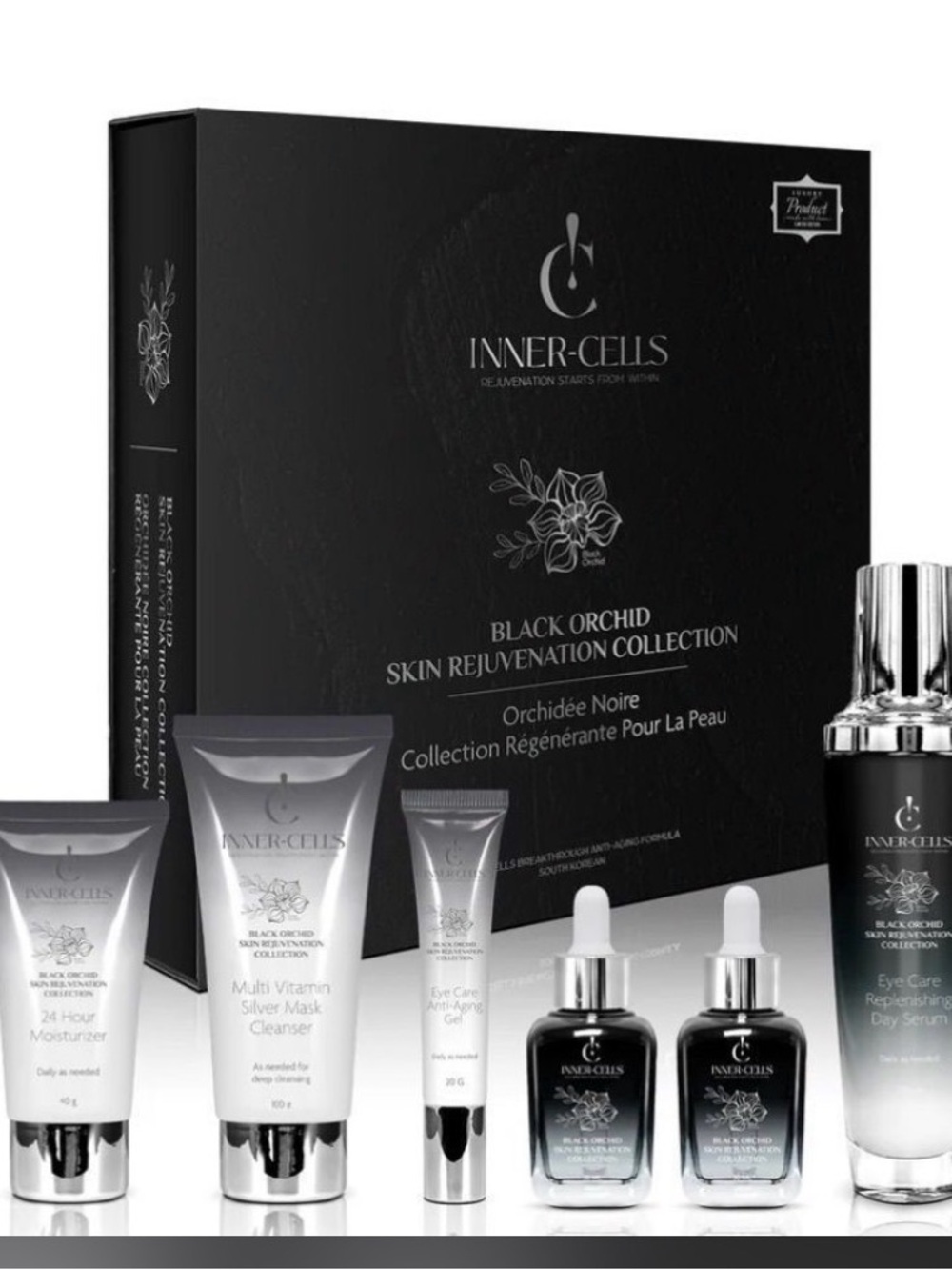 INNER-CELLS BLACK ORCHID SKIN REJUVENATION COLLECTION